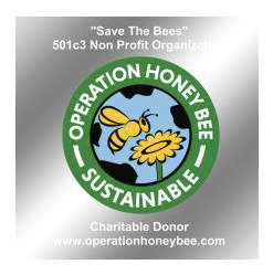 Charitable Donor Clear Decal 5"X 5"